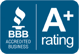 Better Business Bureau A+ rating logo